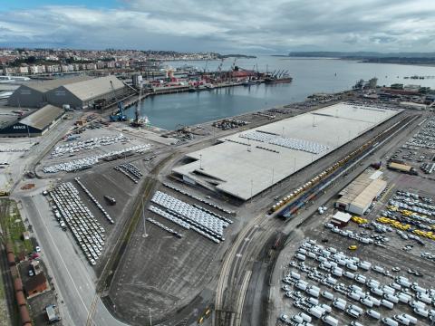 La Autoridad Portuaria de Santander mejora la eficiencia energética con la incorporación de iluminación LED en Raos.